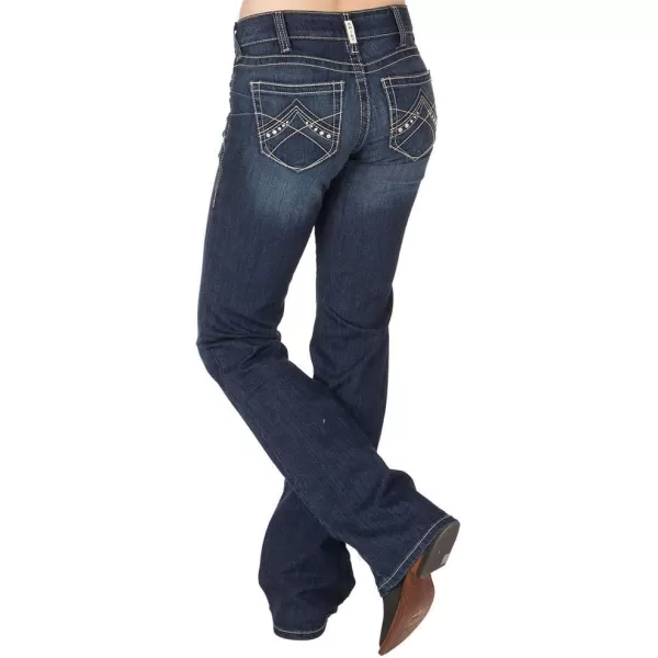 imageAriat Womens Real Mid Rise Bootcut JeanGlacier