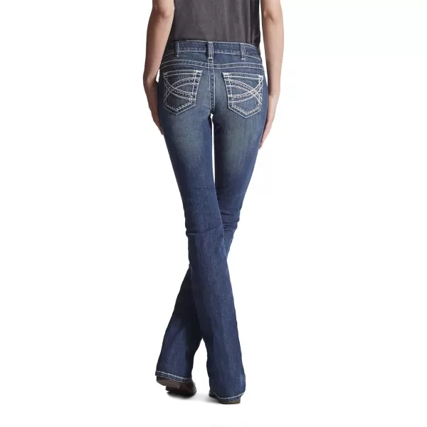 imageAriat Womens Real Mid Rise Bootcut JeanMarine