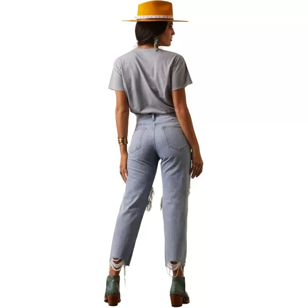 imageAriat Womens Ultra High Rise Tomboy Straight JeanMykonos