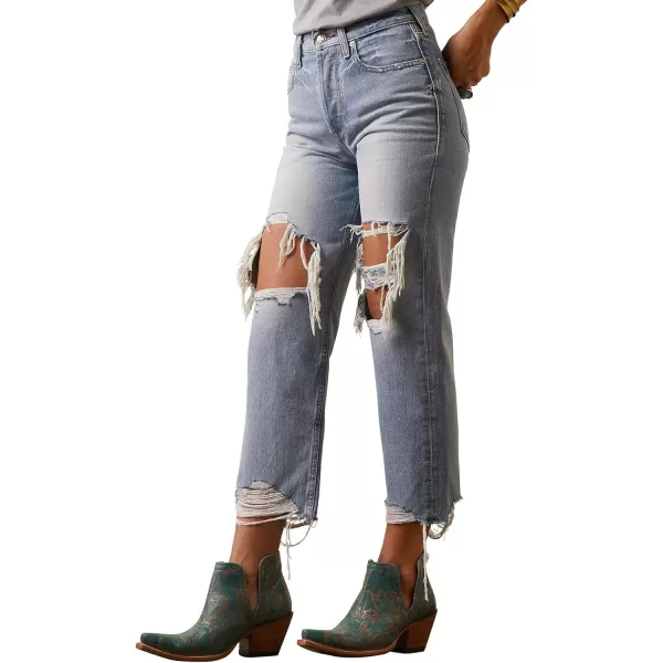 imageAriat Womens Ultra High Rise Tomboy Straight JeanMykonos
