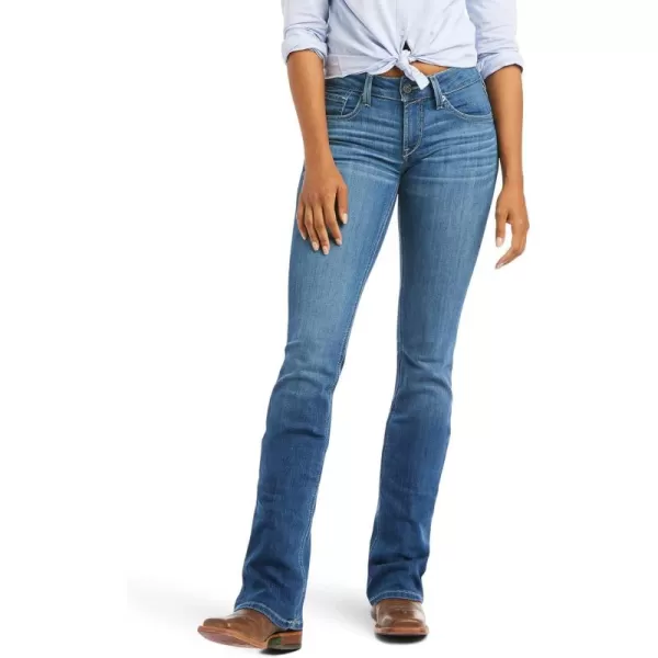 imageARIAT Womens Real Mid Rise Patricia Boot Cut JeanMaine