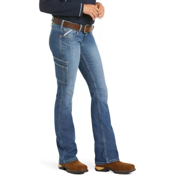 imageARIAT Womens Rebar Durastretch Raven Boot Cut JeanSofia