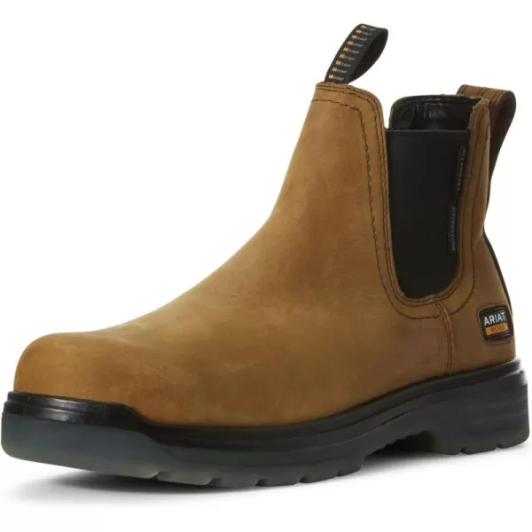 imageAriat Mens Turbo Chelsea Waterproof Carbon Toe Work BootAged Bark
