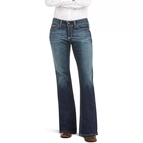 imageAriat Womens Real Mid Rise Bootcut JeanGlacier