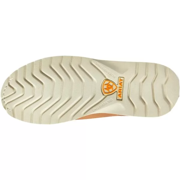 imageAriat Womens Rebar Wedge Chelsea Waterproof Work BootAged Honey
