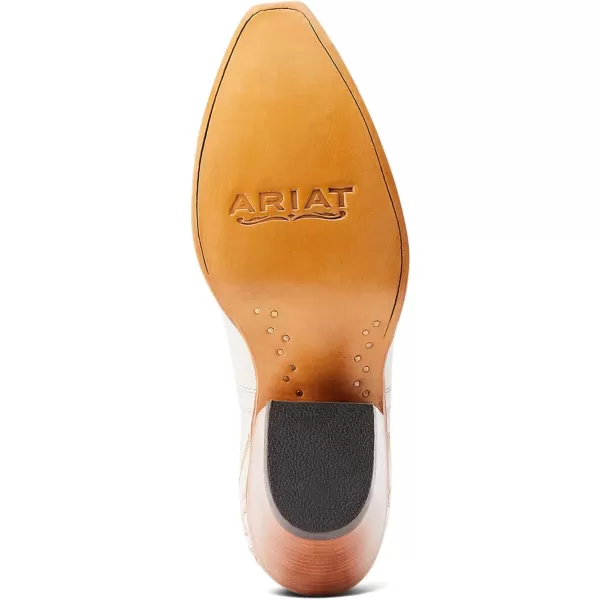 imageARIAT womens Dixon Western BootBlanco