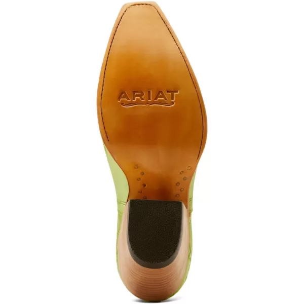 imageARIAT womens Dixon Western BootElectric Green Apple