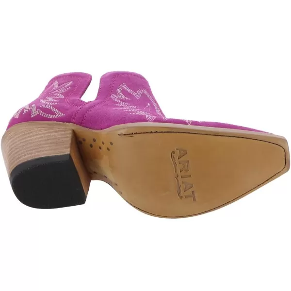 imageARIAT womens Dixon Western BootHaute Pink Suede