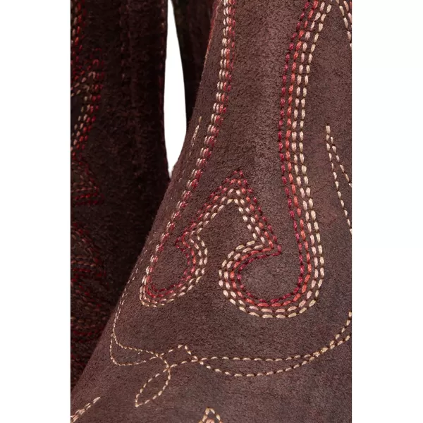 imageARIAT womens Dixon Western BootMerlot Suede