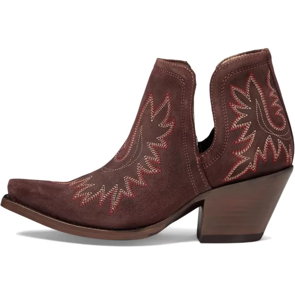 imageARIAT womens Dixon Western BootMerlot Suede