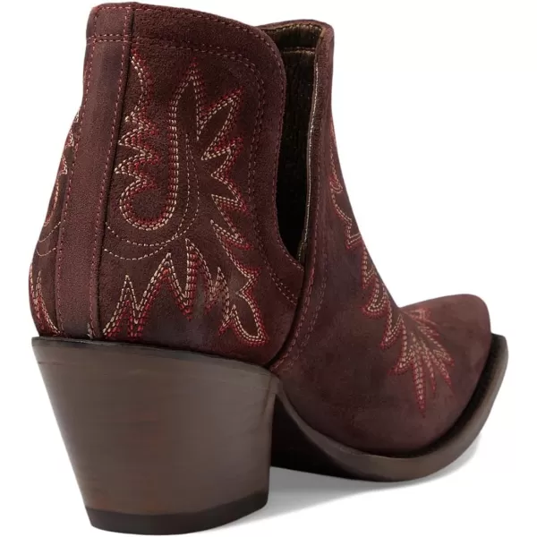 imageARIAT womens Dixon Western BootMerlot Suede