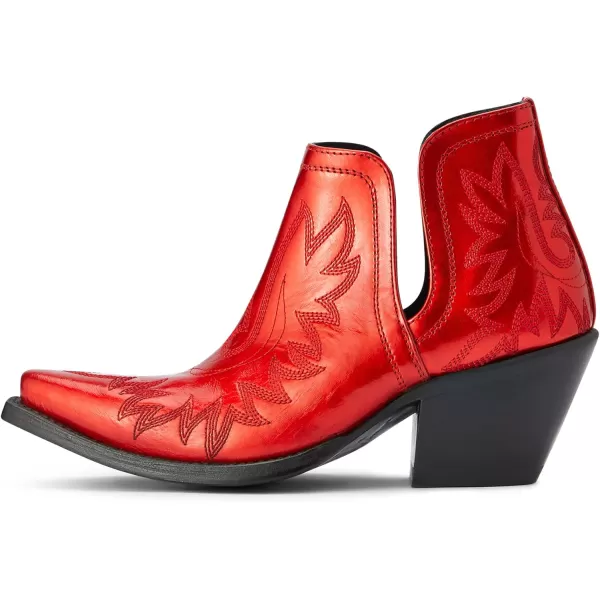 imageARIAT womens Dixon Western BootQueen of Hearts Patent