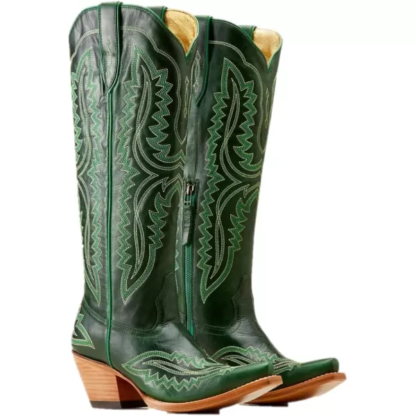 imageAriat Womens Casanova KneeHigh Western BootGreen