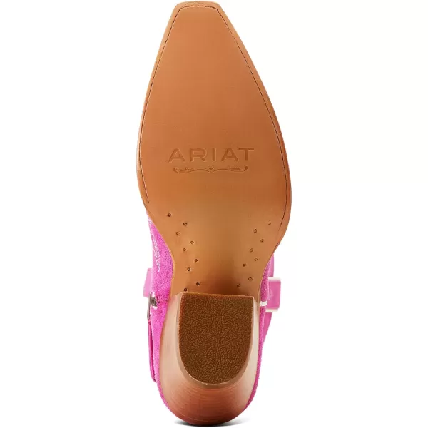 imageAriat Womens Casanova KneeHigh Western BootHaute Pink Suede