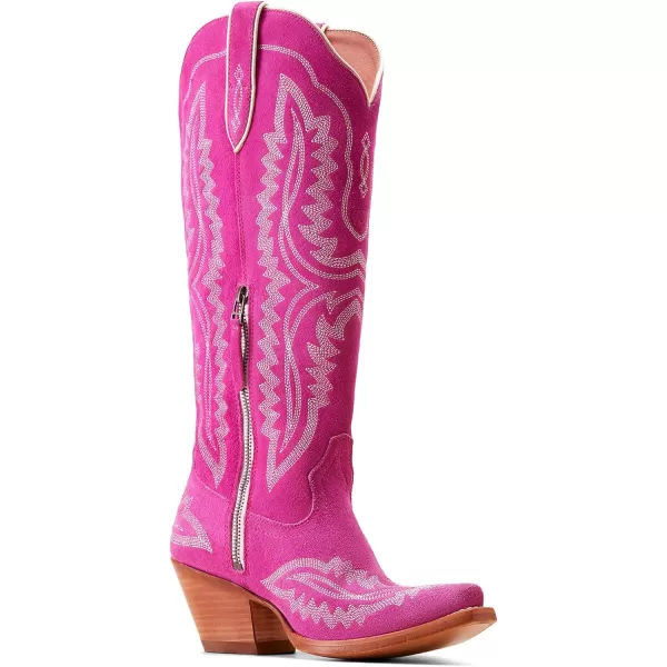 imageAriat Womens Casanova KneeHigh Western BootHaute Pink Suede