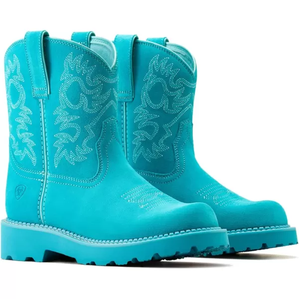 imageAriat Womens Fatbaby Western BootBrightest Turquoise