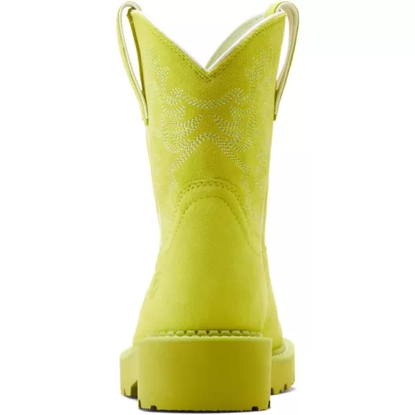 imageAriat Womens Fatbaby Western BootElectric Lime