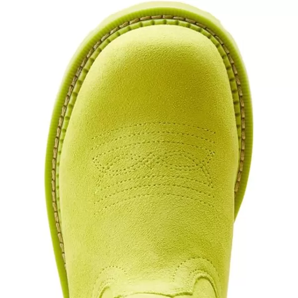 imageAriat Womens Fatbaby Western BootElectric Lime
