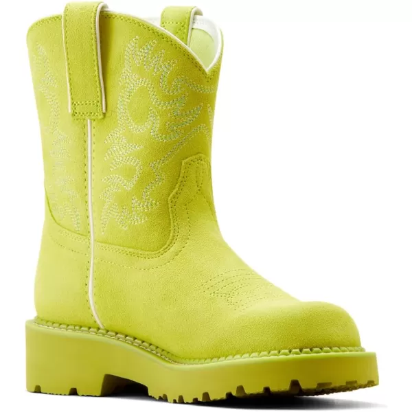 imageAriat Womens Fatbaby Western BootElectric Lime