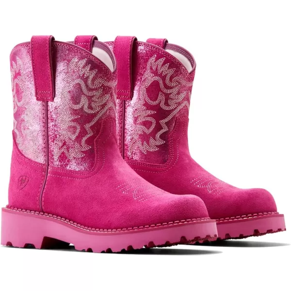imageAriat Womens Fatbaby Western BootPink MetallicHottest Pink