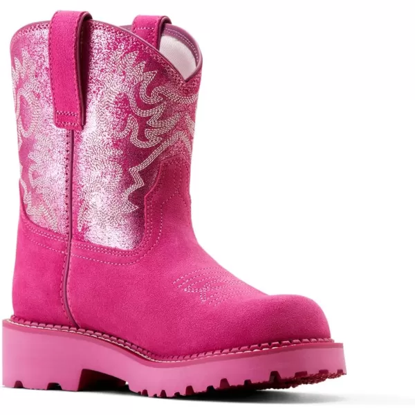 imageAriat Womens Fatbaby Western BootPink MetallicHottest Pink