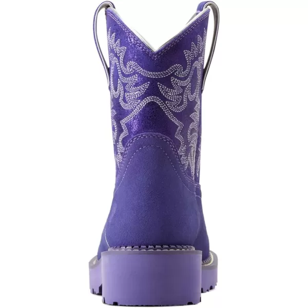 imageAriat Womens Fatbaby Western BootPurple MetallicViolet Suede
