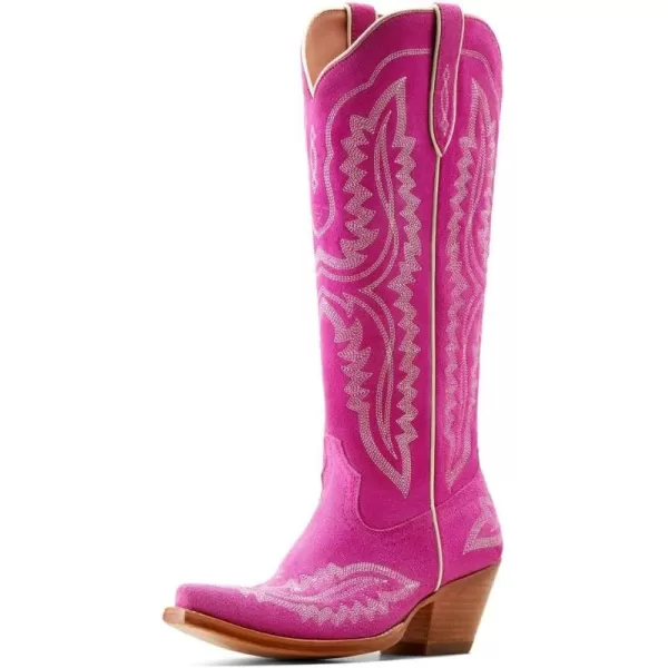 imageAriat Womens Casanova KneeHigh Western BootHaute Pink Suede