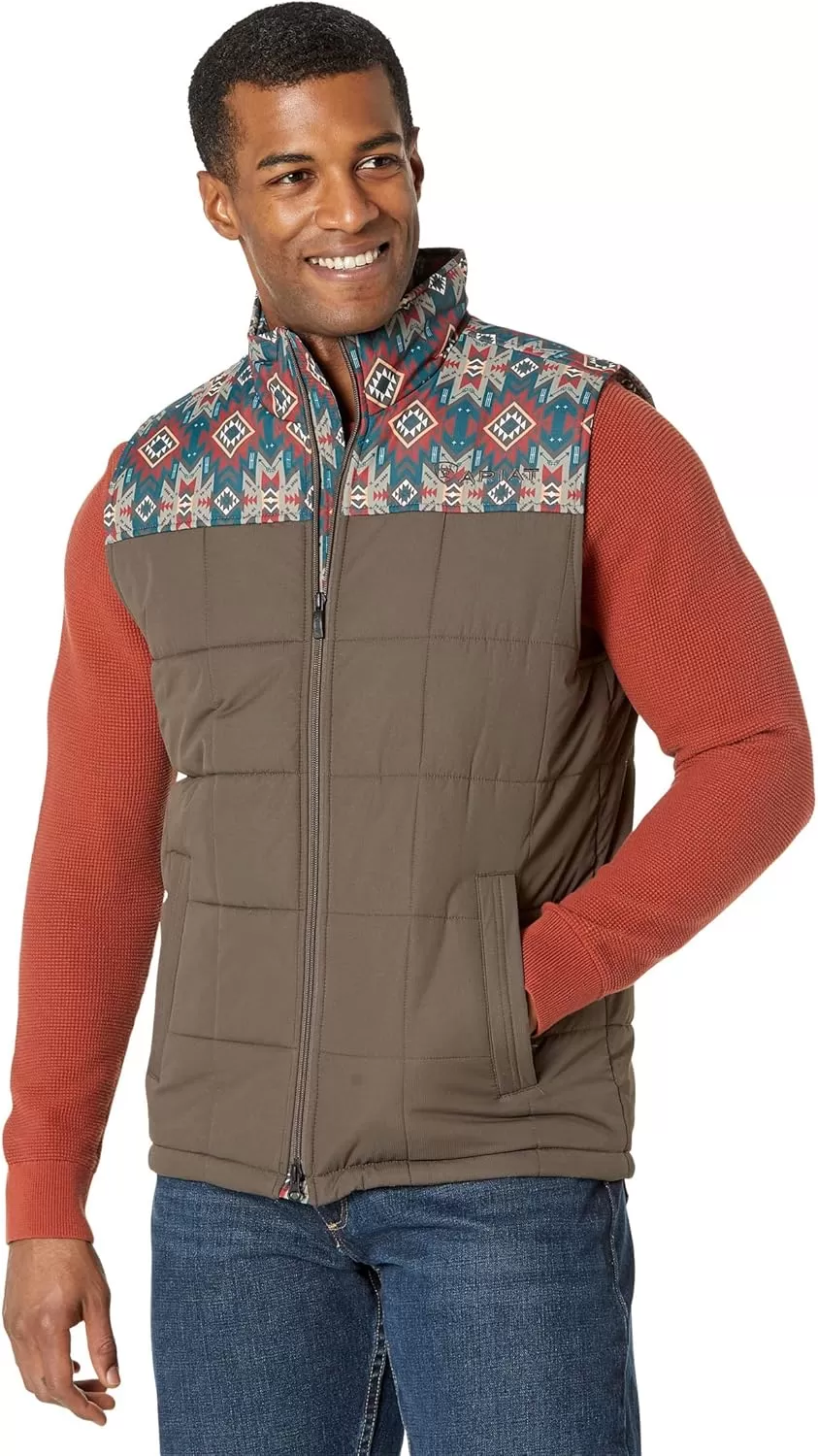 imageARIAT Mens Crius Insulated VestBanyan BarkSouthwest