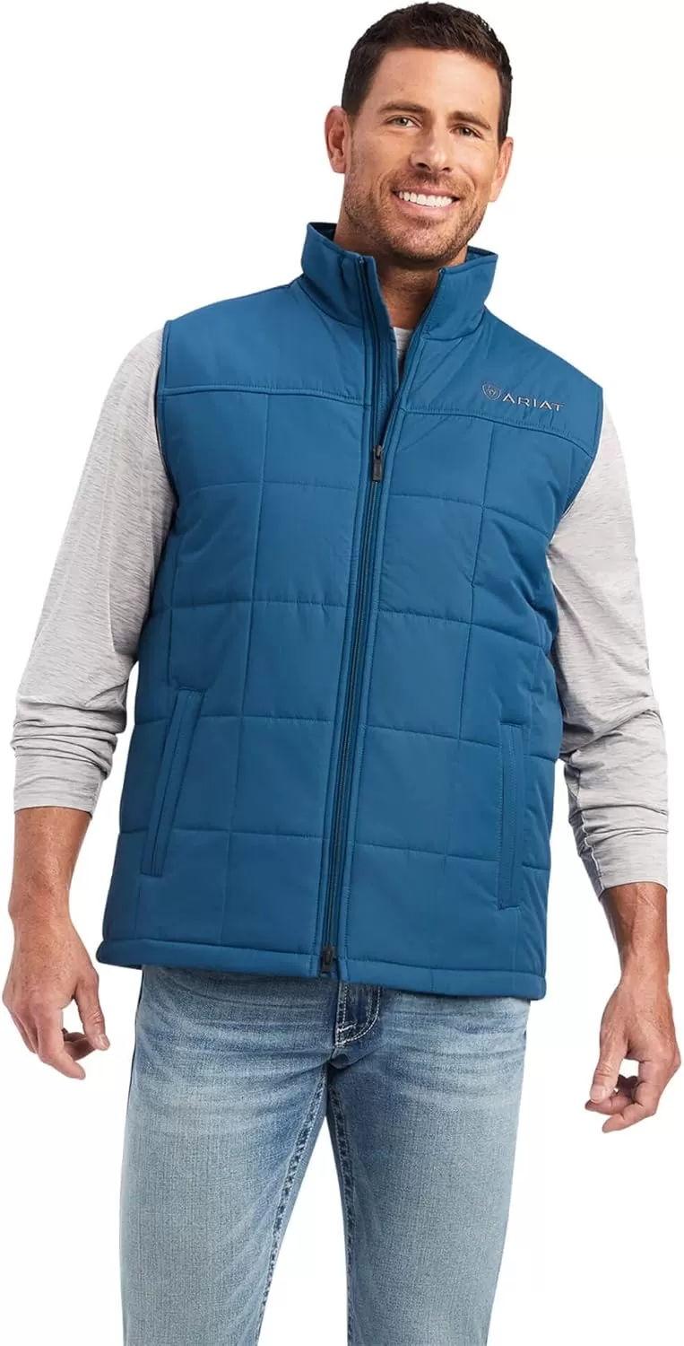 imageARIAT Mens Crius Insulated VestMajolica Blue