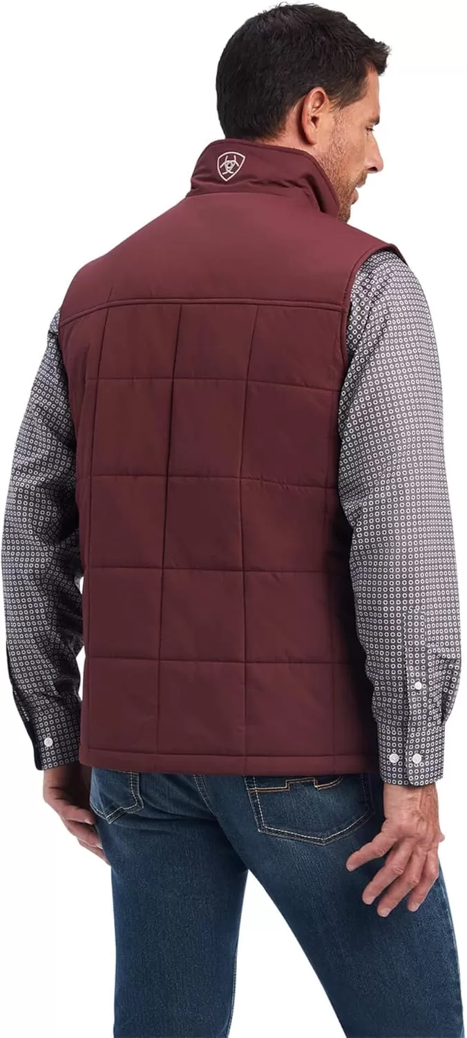 imageARIAT Mens Crius Insulated VestRedmahogany