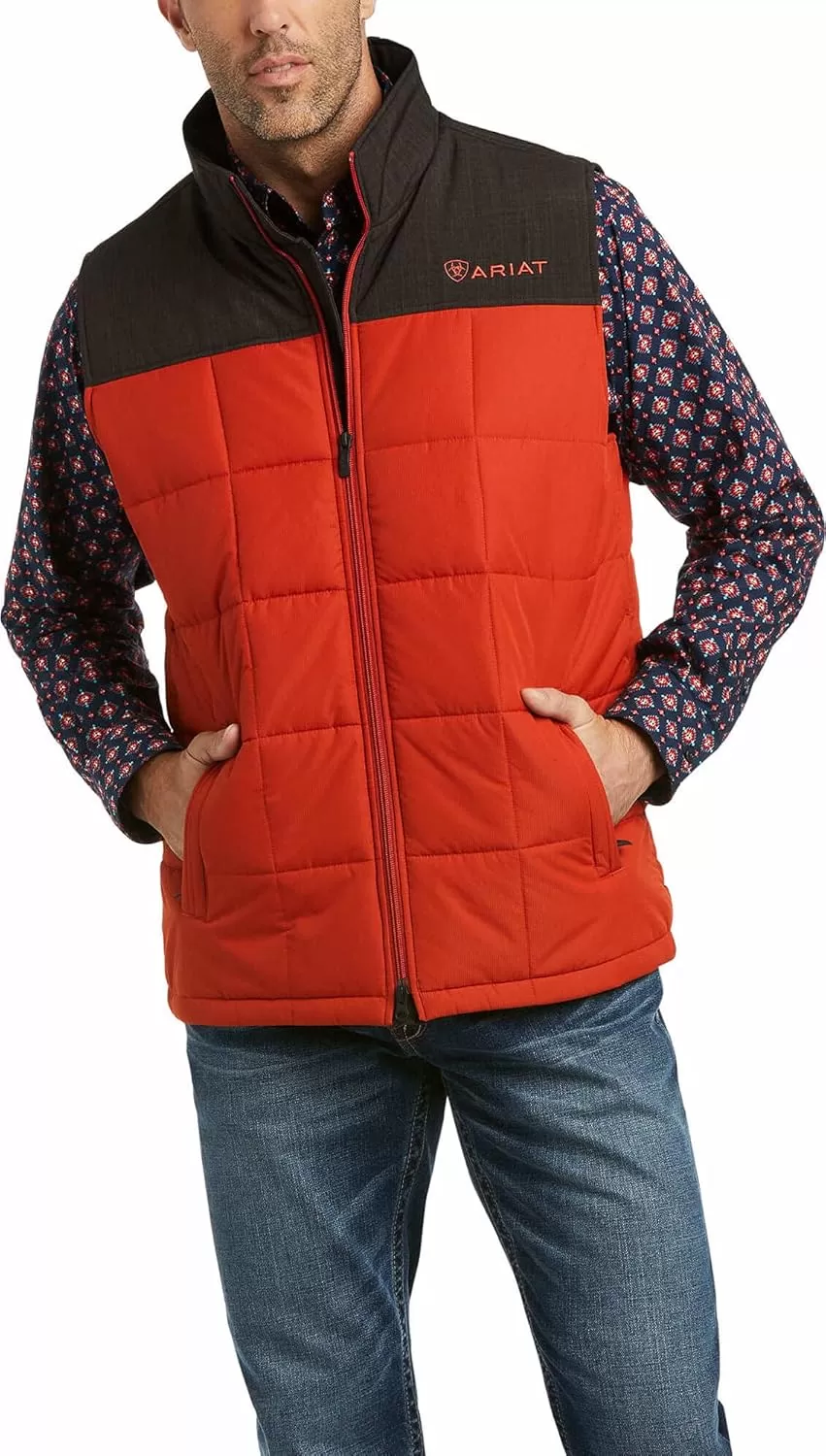 imageARIAT Mens Crius Insulated VestRooibos TeaEspresso