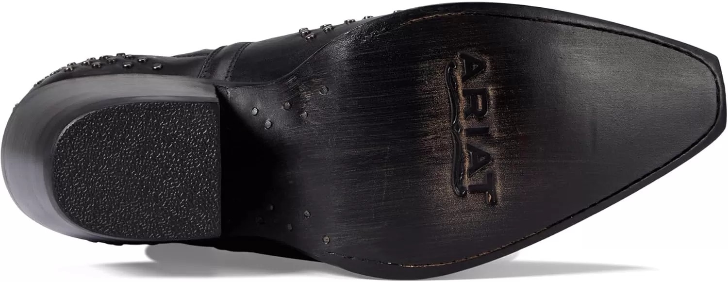 imageARIAT Womens Dixon Haircalf Western BootBrooklyn Black