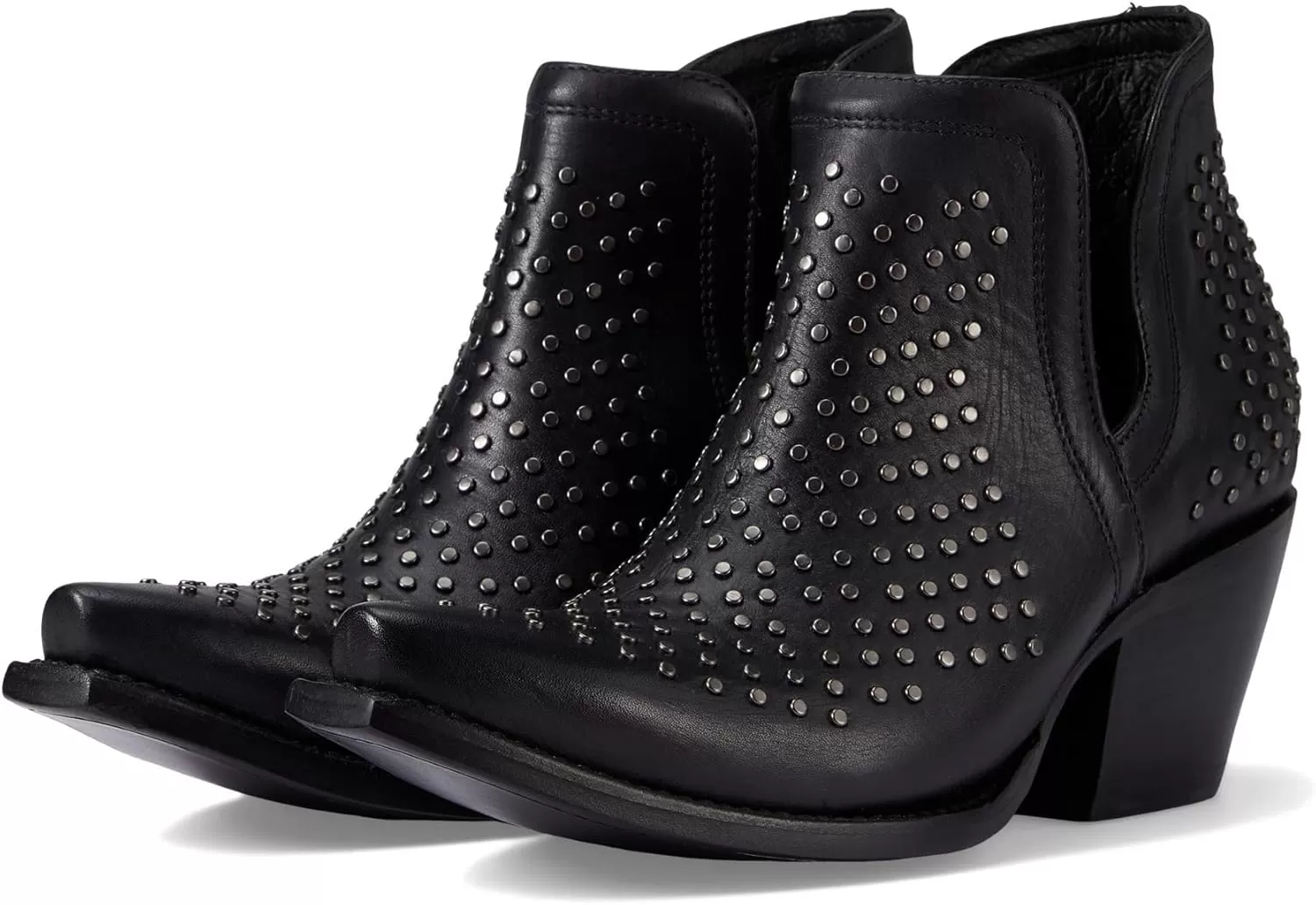 imageARIAT Womens Dixon Haircalf Western BootBrooklyn Black