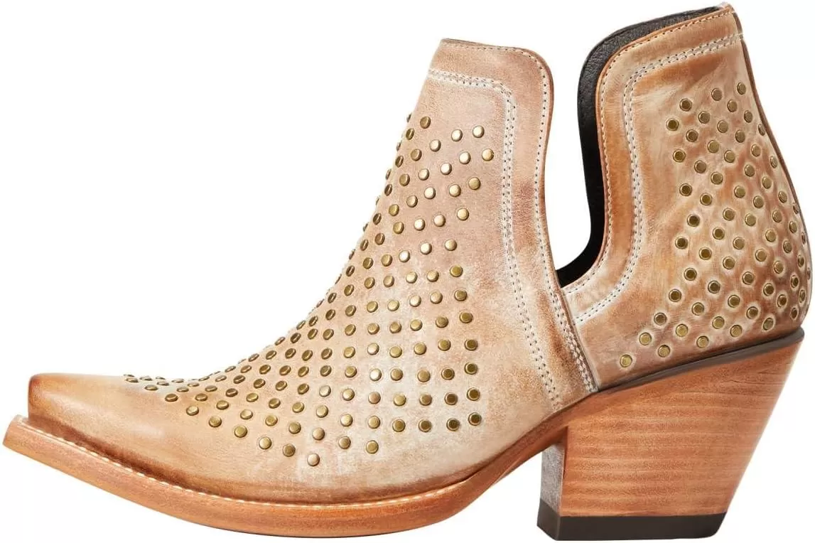 imageARIAT Womens Dixon Haircalf Western BootOld West Tan