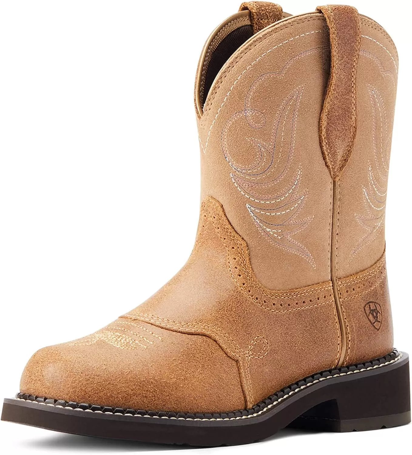 imageAriat Womens Fatbaby Heritage Dapper Western BootWicker