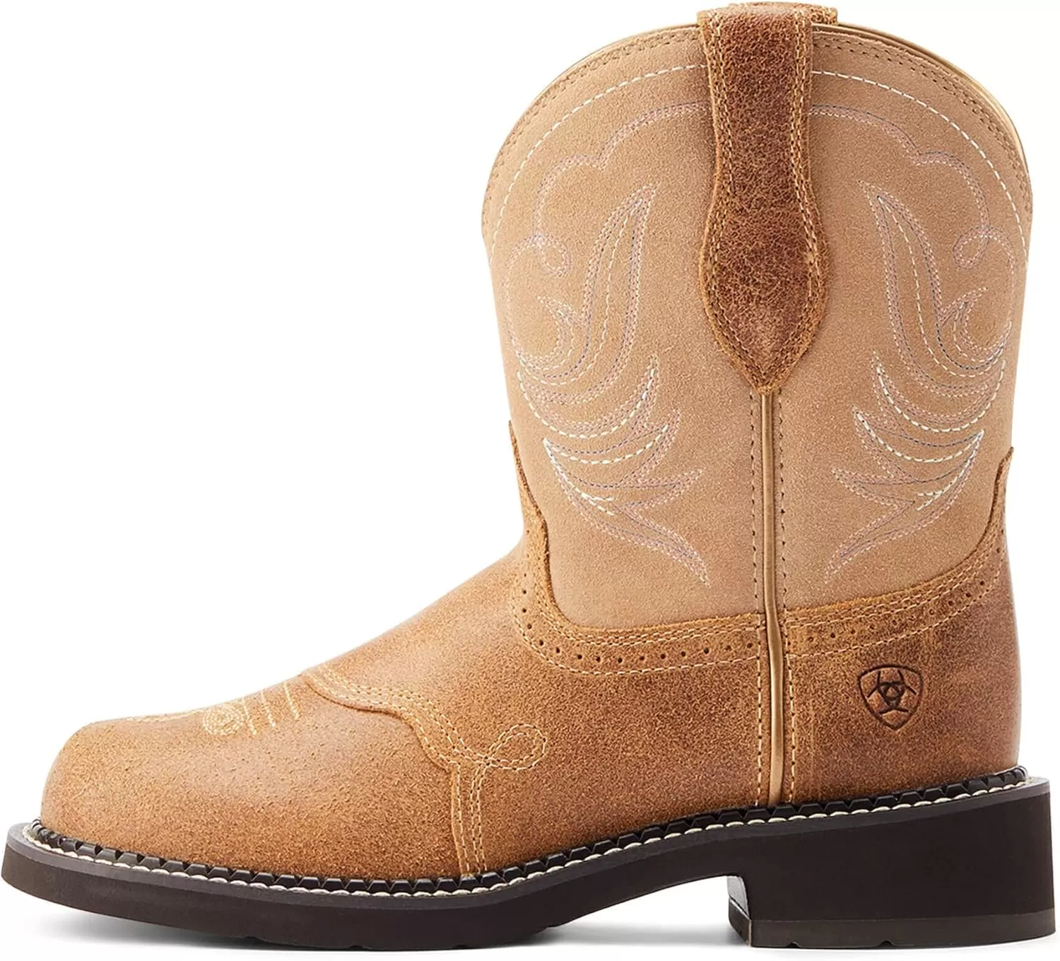 imageAriat Womens Fatbaby Heritage Dapper Western BootWicker