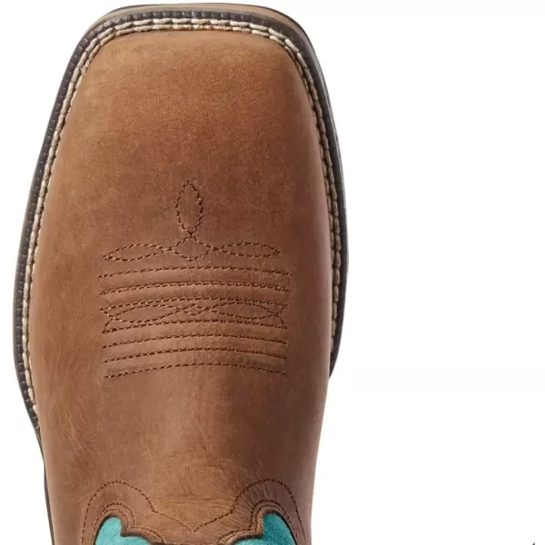 imageARIAT Anthem Womens BootChocolate ChipTurquoise