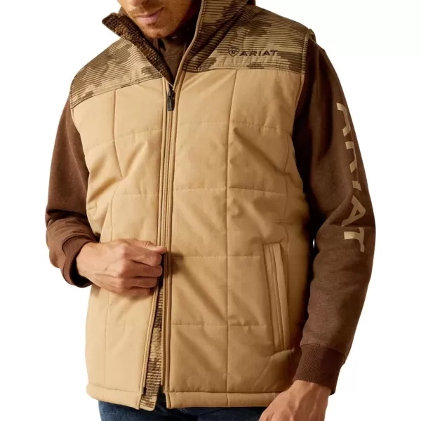 imageARIAT Mens Crius Insulated VestCornstalk Heather