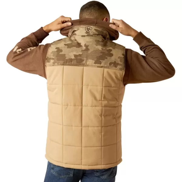imageARIAT Mens Crius Insulated VestCornstalk Heather
