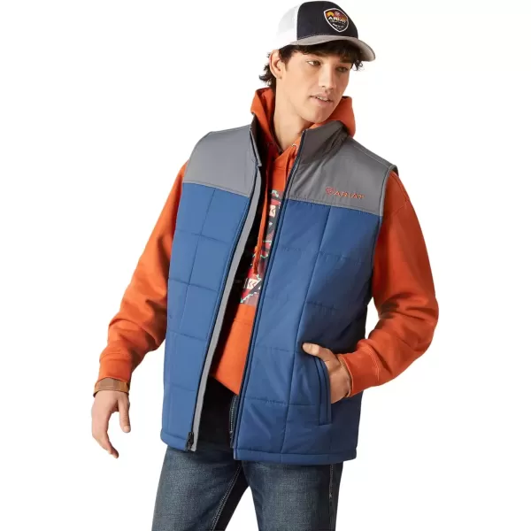 imageARIAT Mens Crius Insulated VestMidsummer NightRock Climb