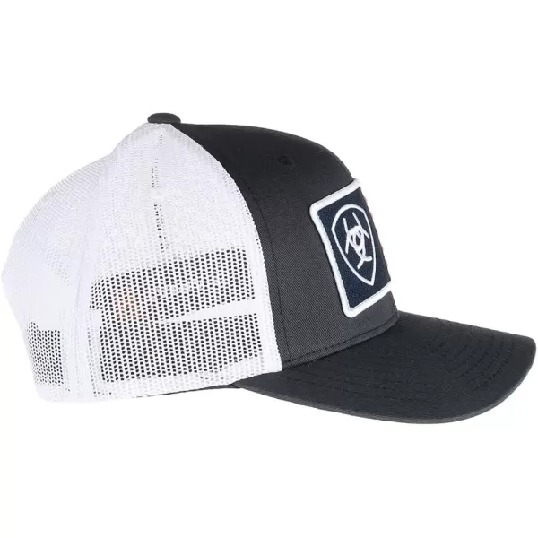 imageARIAT Mens Navy Cap With Flag Patch Navy OS