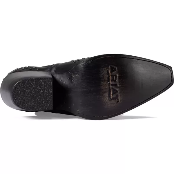 imageARIAT Womens Dixon Haircalf Western BootBrooklyn Black