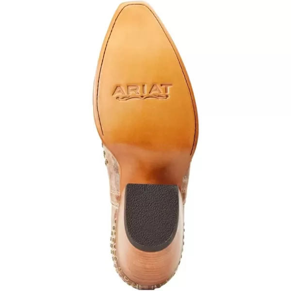 imageARIAT Womens Dixon Haircalf Western BootOld West Tan