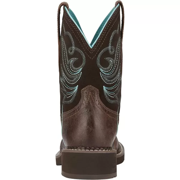 imageAriat Womens Fatbaby Heritage Dapper Western BootRoyal Chocolate