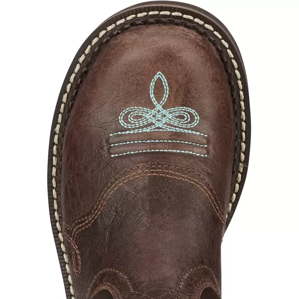 imageAriat Womens Fatbaby Heritage Dapper Western BootRoyal ChocolateFudge