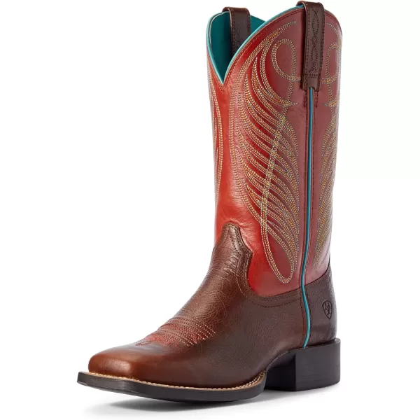 Brown Patina/Brick Red