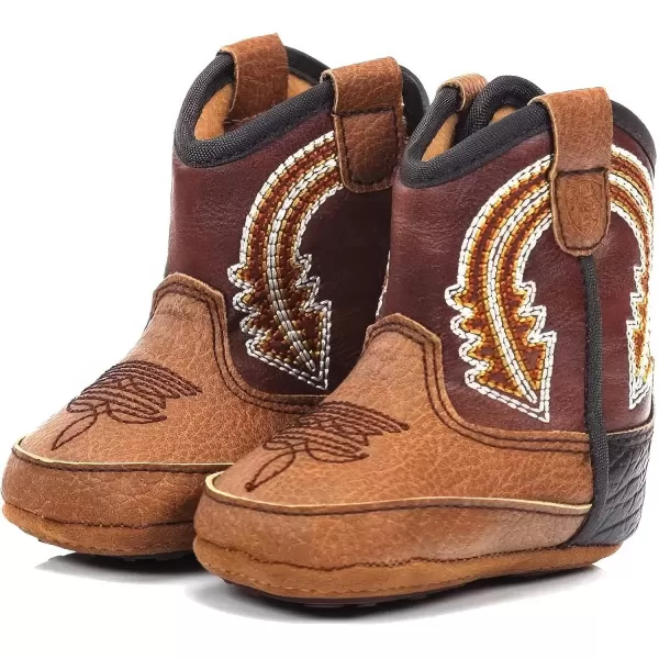 imageARIAT Lil Stompers Infant Western BootsEvan TanBrown