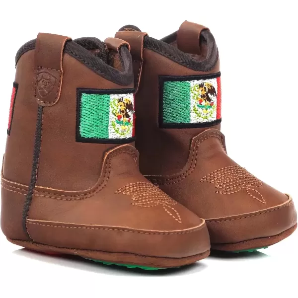 imageARIAT Lil Stompers Infant Western BootsMexico Brown