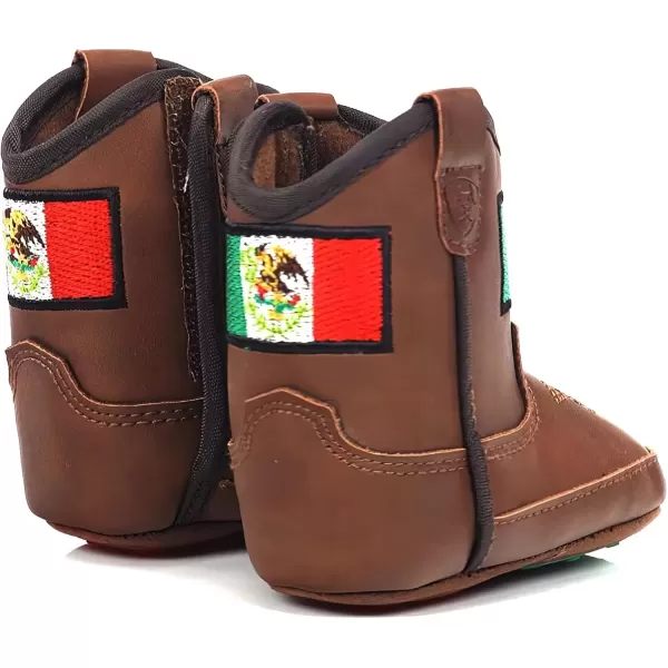 imageARIAT Lil Stompers Infant Western BootsMexico Brown