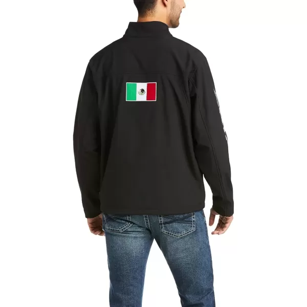 imageARIAT Mens New Team Softshell Mexico JacketBlack